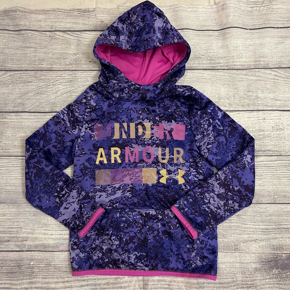 Under Armour hoodie size YSM/8 - Picture 1 of 5